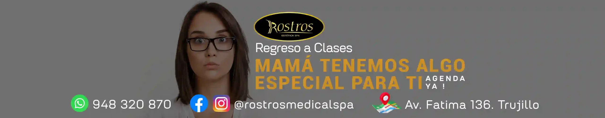 PORTADA PROMOCIONES MAMA A CLASES MARZO 2026 ROSTROS-SPA TRUJILLO
